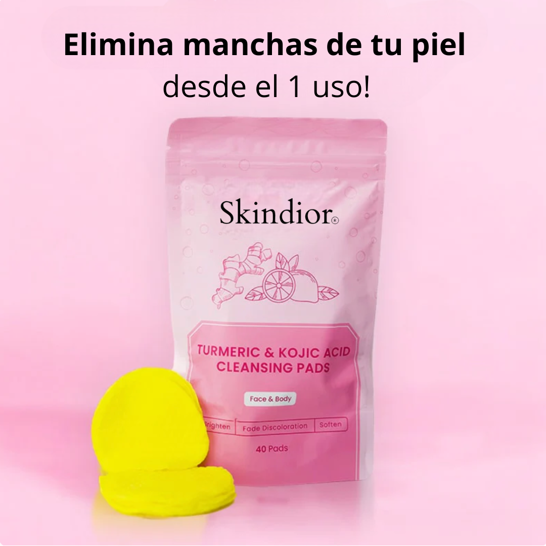 Algodones de Cúrcuma y Ácido Kójico
