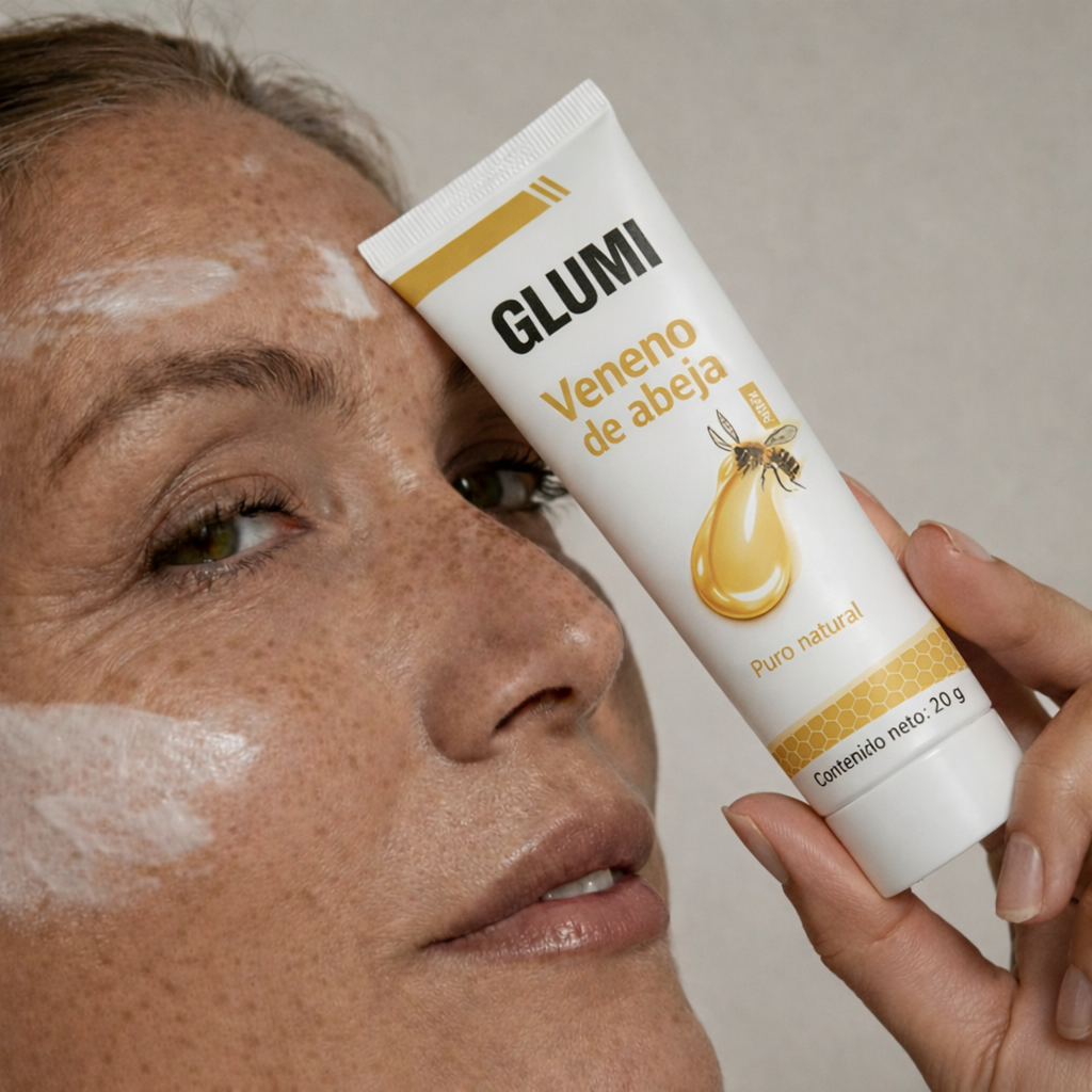 Crema antiarrugas con veneno de abejas
