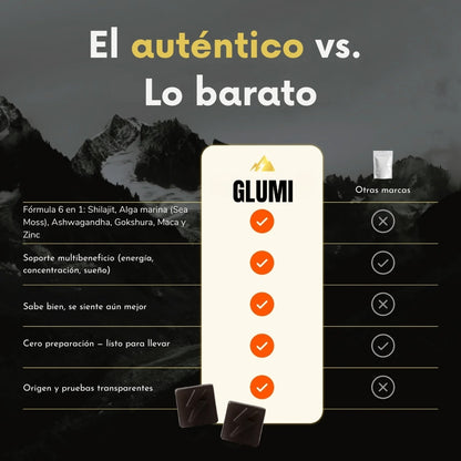 Gominolas de Shilajit del Himalaya