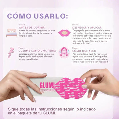Cinta Bucal Hidratante y Voluminizadora de Labios