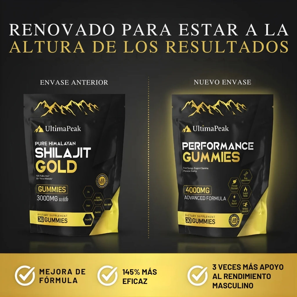 Gominolas de Shilajit del Himalaya