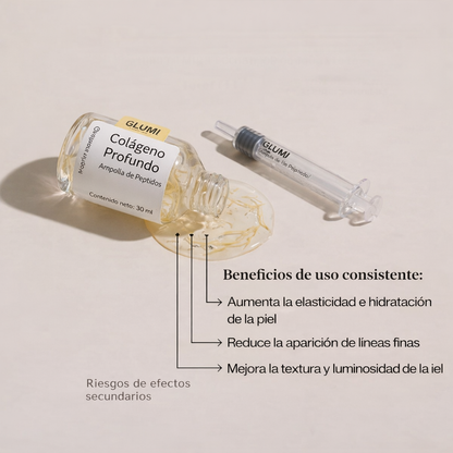 Sérum coreano con péptidos de seda y efecto Botox de GLUMI