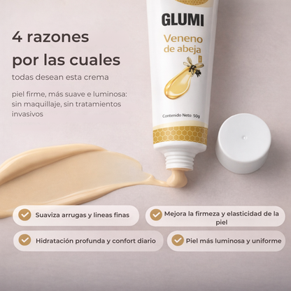 Crema antiarrugas con veneno de abejas