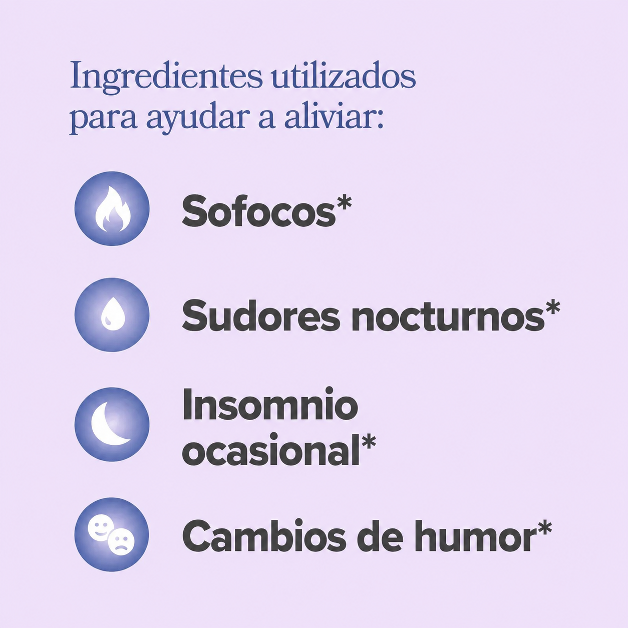 Cápsulas de vitaminas para la menopausia