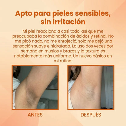 Exfoliante Corporal con Ácido Kójico y Cúrcuma