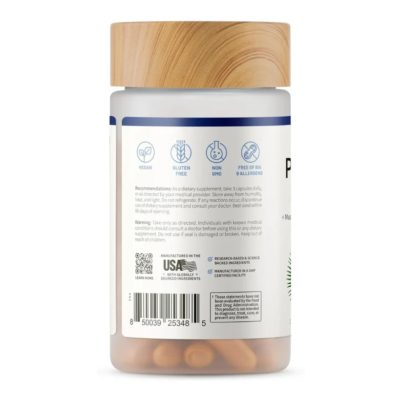 Complejo natural para la salud prostática y vitalidad masculina