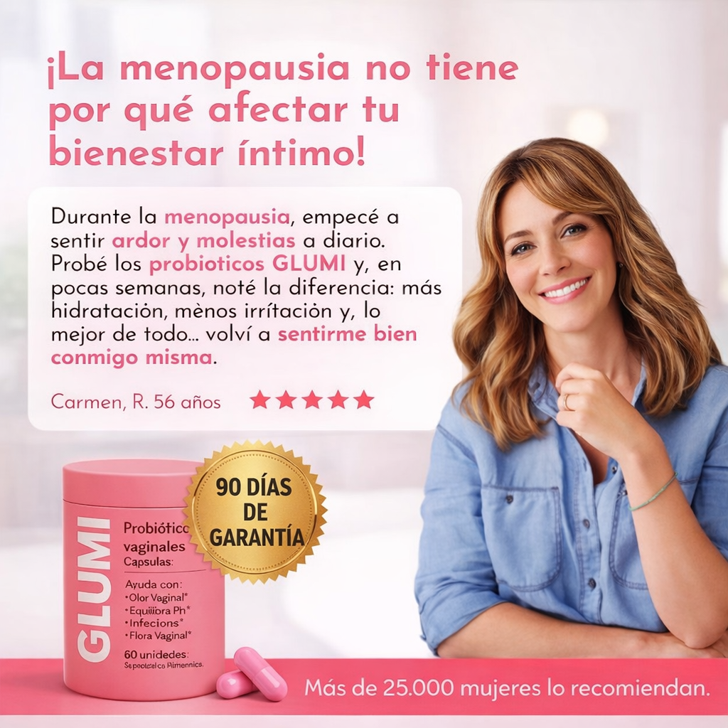 Probiótico Vaginal Glumi