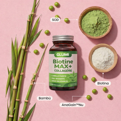 Biotine max+ collagène: fuerza y brillo integral