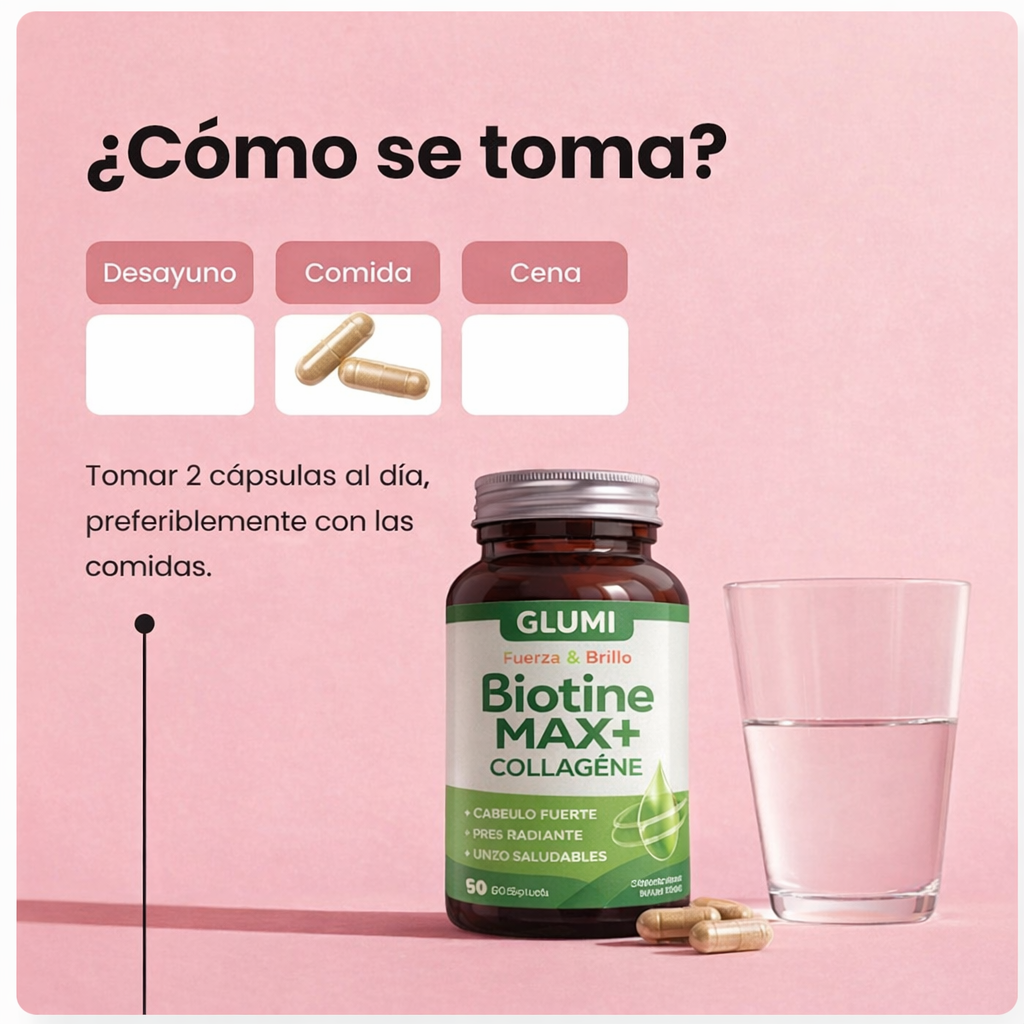 Biotine max+ collagène: fuerza y brillo integral