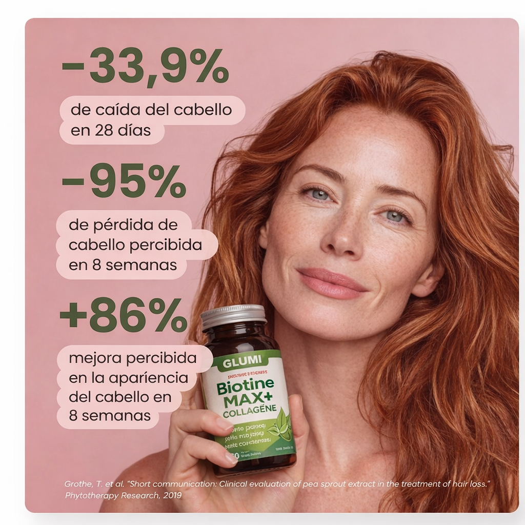 Biotine max+ collagène: fuerza y brillo integral