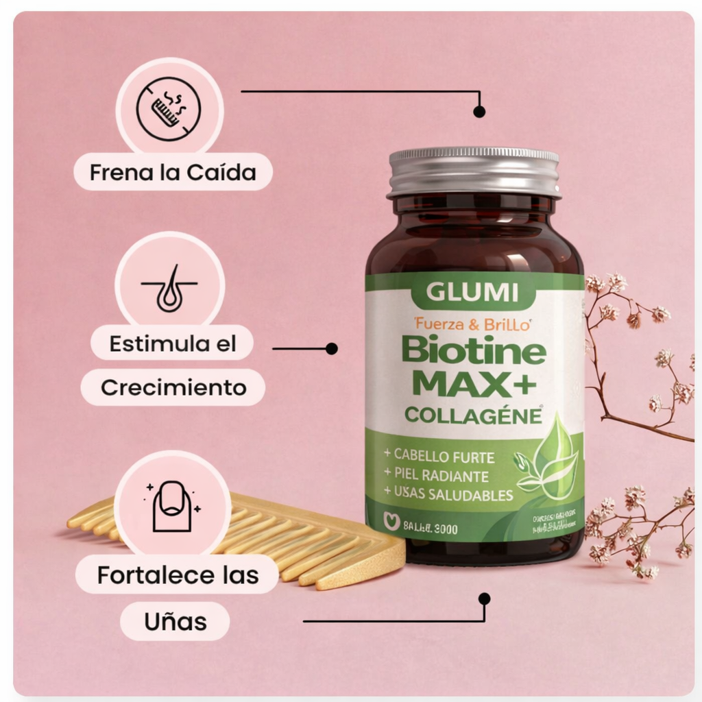 Biotine max+ collagène: fuerza y brillo integral