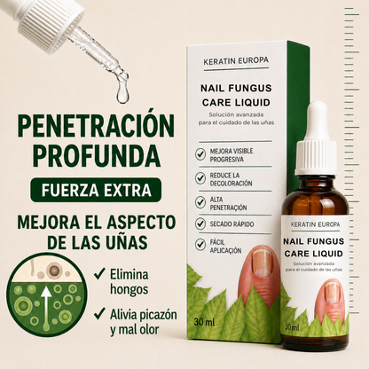 Hongos en las uñas, solución de tratamiento: gotas reparadoras