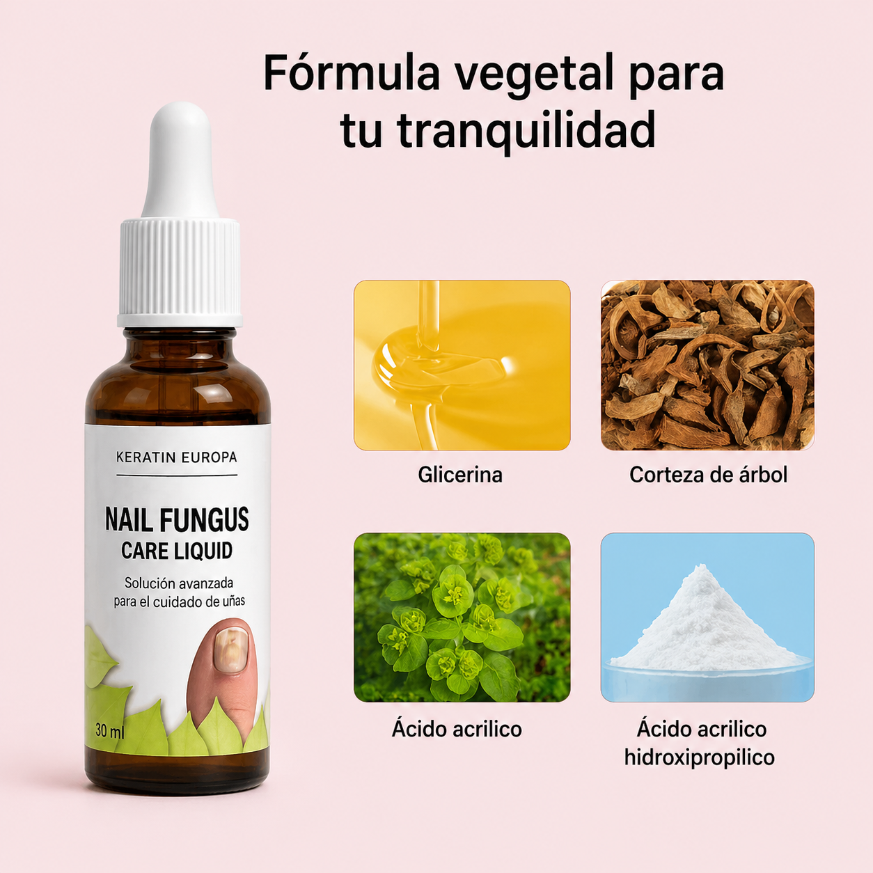 Hongos en las uñas, solución de tratamiento: gotas reparadoras