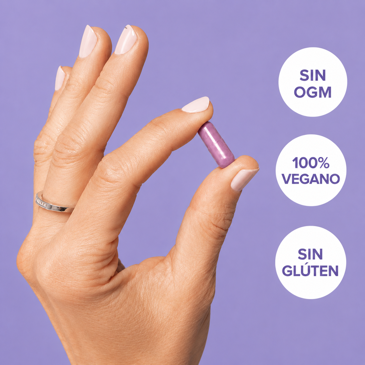 Cápsulas de vitaminas para la menopausia