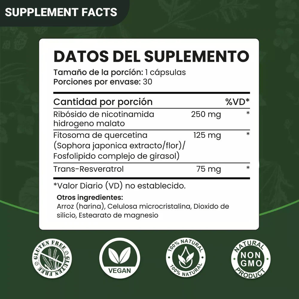 Glumi NAD+: optimiza tu rendimiento mental y físico