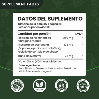 Glumi NAD+: optimiza tu rendimiento mental y físico